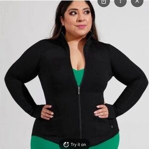 BuffBunny Sugar Coat in Black in size USWXL